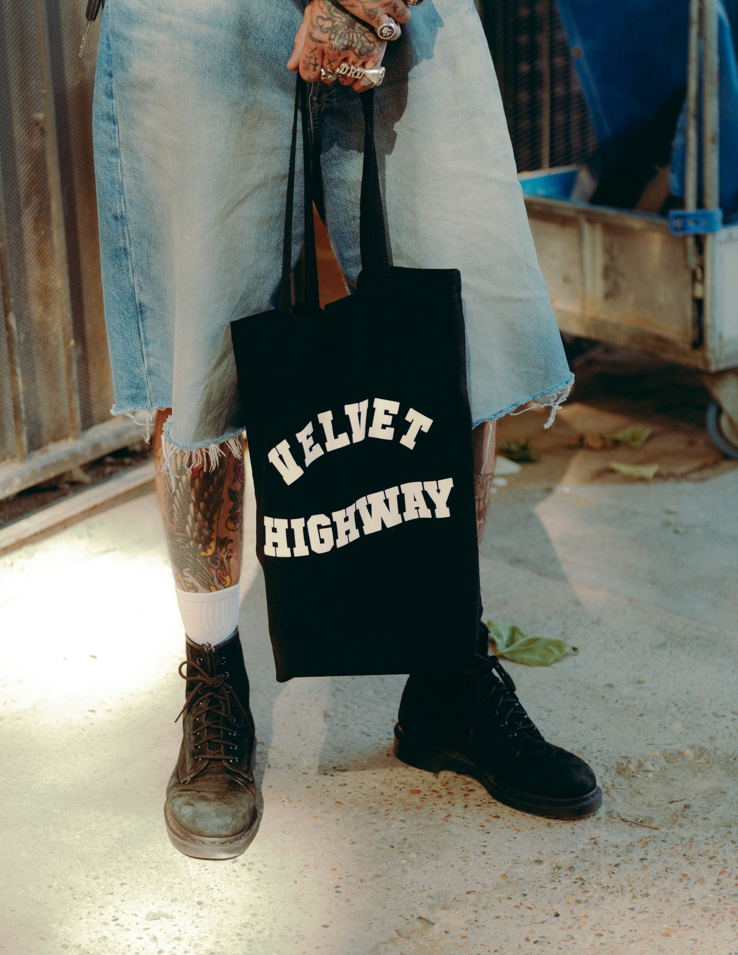 Velvet Highway Tote Bag